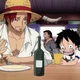 Luffy and Shanks
