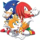 Sonic tails knuckles