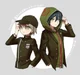 Shuichi and makoto 
