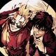 Vash and Wolfwood