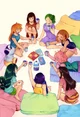 MHA GIRLS SLEEPOVER