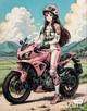Motorcycler Girl 