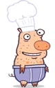 Chef piggy