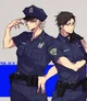 Two police guards