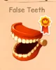 false teeth