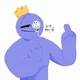 Blue -Rainbow Friend