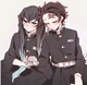 Muichiro and Tanjiro