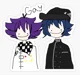 Kokichi and Shuichi