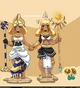 Ankha and Shani