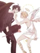 angel and a demon