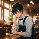 Cafe worker
