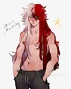 Long haired todoroki