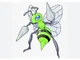 Shiny beedrill