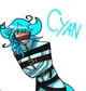 Human Cyan
