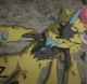 Injured zeraora