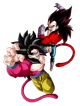 SS4 Goku-SS4 Vegeta