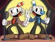 Cuphead and Mugman