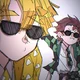 Tanjiro and Zenitsu