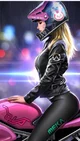 Dominant biker girl