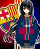 Hincha del barca fem