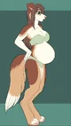 pregnant furry 