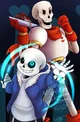 Sans and papyrus 