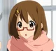 Yui Hirasawa glasses