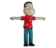 T POSE Quagmire