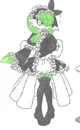 Plush gardevoir maid