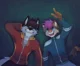Furry couple
