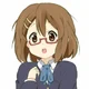 Yui Hirasawa nerd