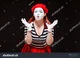 Female mime 