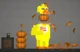 pumpkin eating chica
