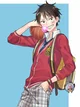 Luffy - School Au 