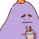 Sad baby grimace