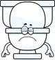 Sad toilet