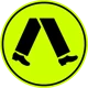 Pedestrian ahead AUS