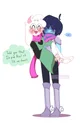 Kris and ralsei 