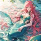 Female mermaid 