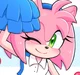 Cheerleader Amy Rose