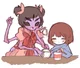 Muffet and Frisk