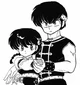 Ranma y Ryoga 