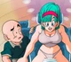 Bulma and krilin