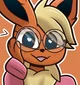 Anthro Flareon