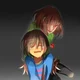 Frisk and Chara 