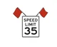 Speed limit 35 FLGS