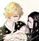 Zen-dad nezuko-mom