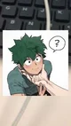 Mha Deku cat