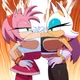 Amy and rouge
