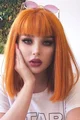 orange haired hottie